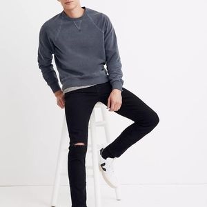 Skinny Jeans in Brooklyn Wash: Ripped Edition